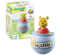 Playmobil Jouet 1.2.3 71318 Disney Winnie l'ourson culbuto avec personnage et pot de miel 18-36 mois