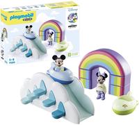 Playmobil Coffret 1.2.3 71319 Maison des Nuages Mickey & Minnie – 2 personnages, maison – 18-36 mois