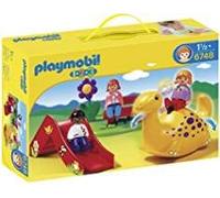 Playmobil 123 6748 - Enfants et aire de jeux