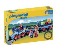 Playmobil 1.2.3 Train étoilé avec passagers et rails