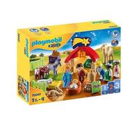 Playmobil 123 70047 - Animaux Et Mangeoire