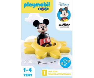 Playmobil 123 71321 - Disney Mickey et Toupie soleil