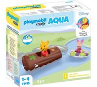 Playmobil 123 71415 - Disney : Winnie Et Porcinet Avec Tronc Aquatique