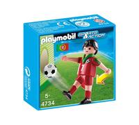 PLAYMOBIL - 310058 - Joueur De Football - Equipe du Portugal