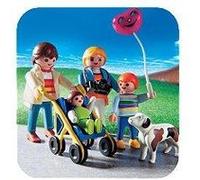 Playmobil - 3209 - Famille et poussette G