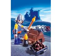 Playmobil - 3316 - Chevaliers - Canonnier du roi