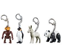 4 porte-clés Playmobil animaux [P]