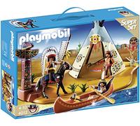 Playmobil - 4012 - Jeu de Construction - Superset Campement des Indiens