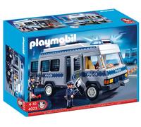 Playmobil 4023 - Fourgon Équipé Et Policiers