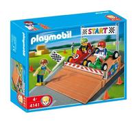 Playmobil - 4141 - Compact set pilotes et Kart