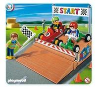 Playmobil - 4141 - Compact set pilotes et Kart