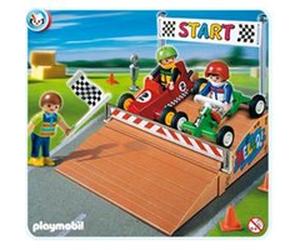 Playmobil - 4141 - CompactSet Pilotes et karts G