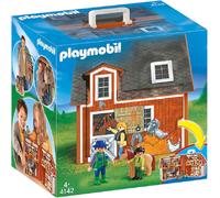 Playmobil 4142 Ferme Transportable avec Animaux et Personnages