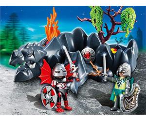 Playmobil - 4147 - Figurine - Compact Set - Chevaliers Dragons
