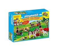 Playmobil - 4167 - Calendrier de L'Avent - Ferme Équestre avec Surprises Inédites