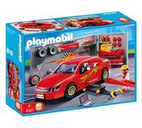 Playmobil - 4321 - Voiture Et Atelier Tuning
