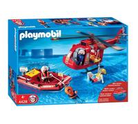 Playmobil 4428 - Sauveteurs / Hélicoptère / Bateau
