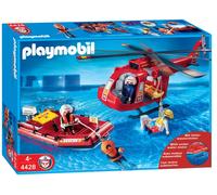 Playmobil 4428 - Sauveteurs / Hélicoptère / Bateau