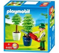 Playmobil - 448 months5 - Les commerçants - Jardinier / Taille-haie