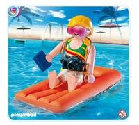 Playmobil - 4681 - Touriste avec matelas pneumatique G