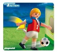 Playmobil 4722 joueur de foot equipe tchequie multicolore G