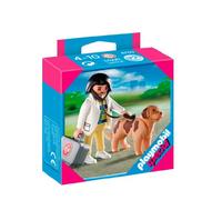 Playmobil - 4750 - Jeu de Construction - Vétérinaire avec Chien