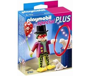 Playmobil - 4760 - Jeu de Construction - Clown Dresseur de Chiens