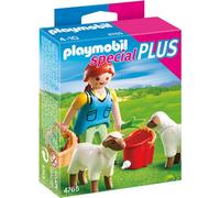 Playmobil - 4765 - Jeu de Construction - Agricultrice avec Moutons