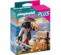 Playmobil - 4767 - Jeu de Construction - Pirate avec Coffre au Trésor