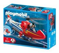 Playmobil 4824 Hélicoptère de pompier G