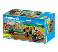 Playmobil 4832 Véhicule de safari avec rhinocéros G