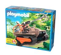 Playmobil - 4846 - Jeu de Construction - Véhicule à Chenille et Brigand