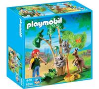 Playmobil - 4854 - Jeu de Construction - Arbre à Koalas et kangourous