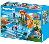 Playmobil - 4858 - Jeu de Construction - Piscine avec Toboggan