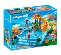 Playmobil 4858 Piscine avec toboggan Multicolore G