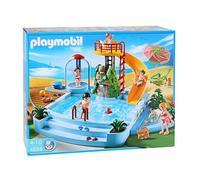 Playmobil 4858 - Piscine Avec Toboggan