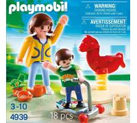 Playmobil 4939 - Maman Avec Enfant Et Aire De Jeux