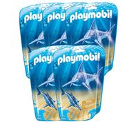 Playmobil 5 espadons avec 5 bébés espadons n°9068