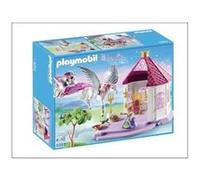 Jeu de construction - PLAYMOBIL - 5052 - Pavillon du Roi - Calèche - Cheval Pégase