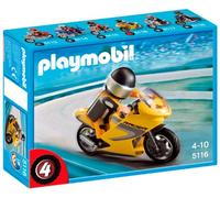 Playmobil - 5116 - Jeu de Construction - Moto de Course