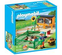 PLAYMOBIL 5123 Enclos à Lapins et Enfant