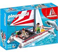 Playmobil - 5130 - Jeu de Construction - Catamaran et Dauphins