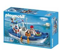 PLAYMOBIL 5131 City Action - Bateau de Pêche