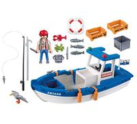 Playmobil - 5131 - Jeu de Construction - Bateau de pêche