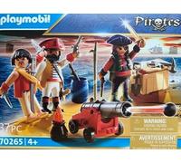 Playmobil 5136 - Jeu de Construction - Commando de Pirates avec Arsenal