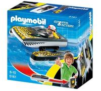 Playmobil 5161 - Aventurier Et Hydravion "Click & Go" À Emporter Avec Clip Ceinture