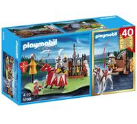 Playmobil 5168 - Compactset Anniversaire - Tournoi Des Chevaliers Avec Canon