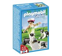Playmobil - 5213 - Jeu de Construction - Famille de Borders Collies