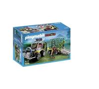 PLAYMOBIL 5236 Véhicule avec Cage et Bébé T-Rex