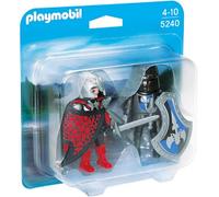 Playmobil - 5240 - Figurine - Duo Chevalier Dragon Et Chevalier De Fer